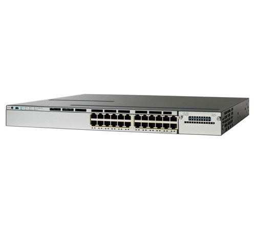 سوئیچ شبکه مدیریتی سیسکو 24 پورت WS-C3750X-24T-S