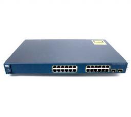سوئیچ شبکه سیسکو 24 پورت WS-C3560G-24PS-S