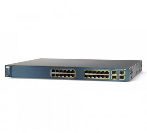 سوئیچ شبکه سیسکو 24 پورت WS-C3560G-24TS-S