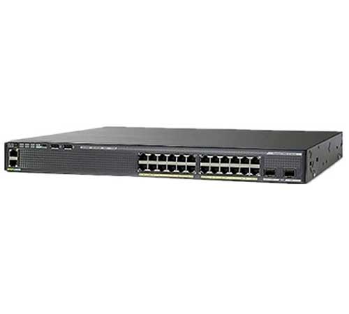 سوئیچ شبکه مدیریتی سیسکو 24 پورت WS-C2960XR-24PS-I