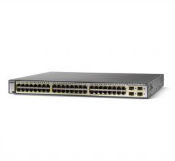سوئیچ شبکه سیسکو 48 پورت WS-C3750G-48PS-S