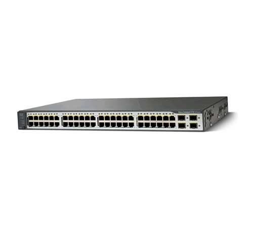 سوئیچ شبکه سیسکو 48 پورت WS-C3750V2-48TS-S