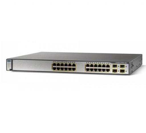 سوئیچ شبکه مدیریتی سیسکو 24 پورت WS-C3750G-24TS-S1U