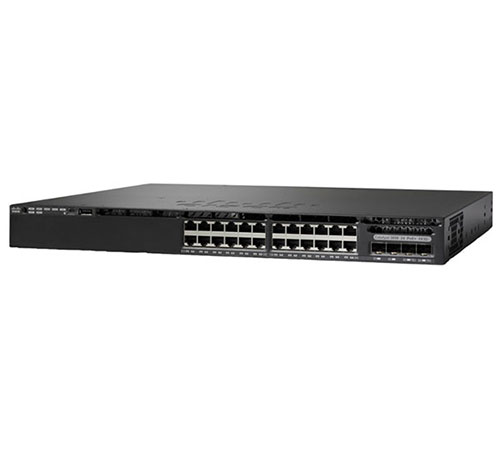 سوئیچ شبکه سیسکو 24 پورت WS-C3650-24PS-S