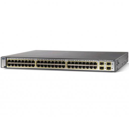 سوئیچ شبکه مدیریتی سیسکو 48 پورت WS-C3750G-48TS-S
