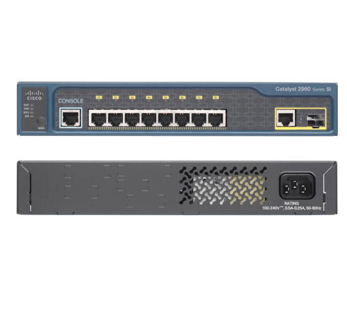 سوئیچ شبکه سیسکو WS-C2960-8TC-S
