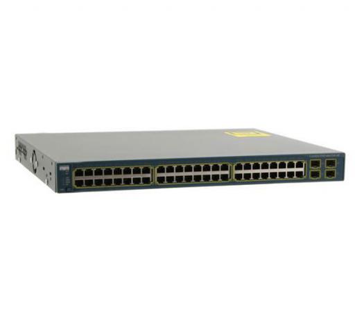 سوئیچ شبکه سیسکو 48 پورت WS-C3560-48PS-S