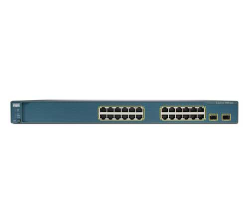 سوئیچ شبکه سیسکو 24 پورت WS-C3560V2-24PS-S